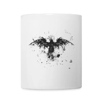 Eagle Grunge Look - Mug blanc - blanc - Devant