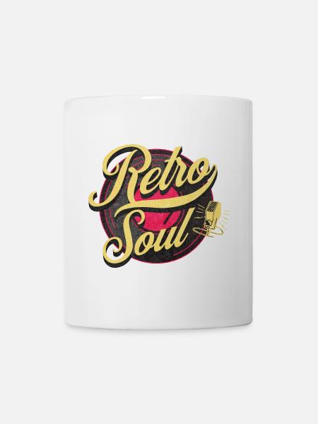 Retro Soul Vintage Music - Mug - white