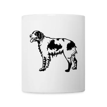 Epagneul Breton - Tasse - Weiß - Vorne