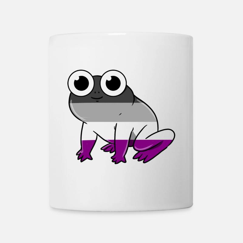 Asexueller Frosch Asexuelles - Tasse - Weiß
