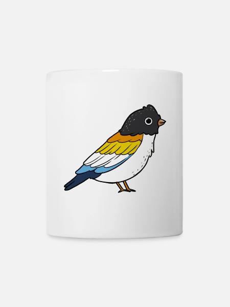 Vogel Aroace Pride - Tasse - Weiß