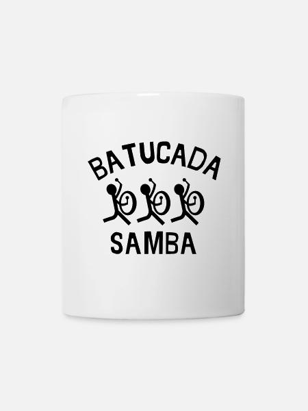 batucada, samba, carnaval, rio - Mug blanc - blanc