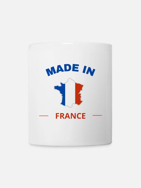 Made in France - Mug blanc - blanc