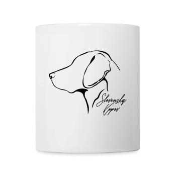 SLOVENSKY KOPOV Profil Hunde Jagdhund Wilsigns - Tasse - Weiß - Vorne