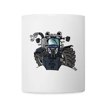 0533 BlueTractor T7 170 - Mug - white - Front