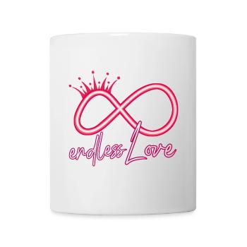 Infinity symbol of eternal love - Mug - white - Front