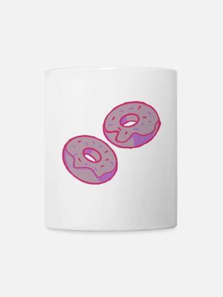 Donuts - Tasse - Weiß