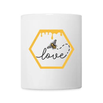 love honey - Mug blanc - blanc - Devant