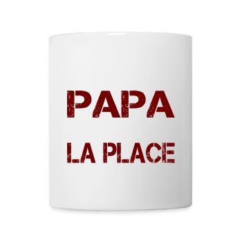 Le Meilleur Papa est Dans La Place - Mug blanc - blanc - Devant