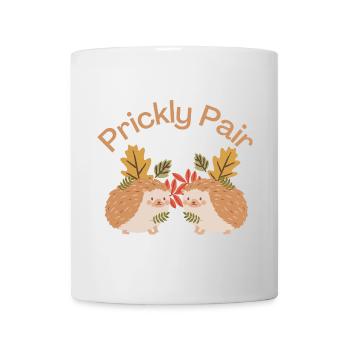 Prickly Pair - Hedgehog Lovers - Tasse - Weiß - Vorne