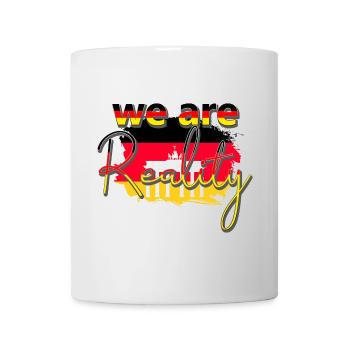 We are reality - Brandenburg Gate - Mug - white - Front