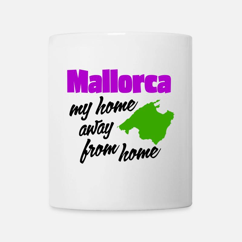 Mallorca - my home away from home - Mug - white