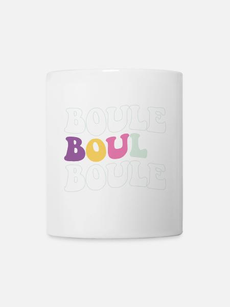 Boules de boules pour Boules Boules Boules Pétanque Boule - Mug blanc - blanc