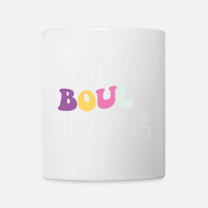 Boules de boules pour Boules Boules Boules Pétanque Boule - Mug blanc - blanc