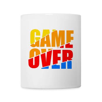 Fin du jeu - Mug blanc - blanc - Devant