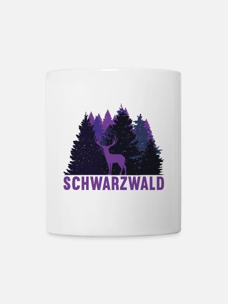 Schwarzwald - Tasse - Weiß