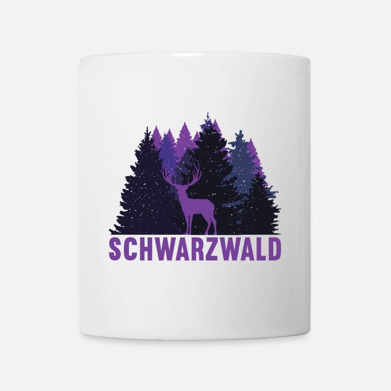Schwarzwald - Tasse - Weiß