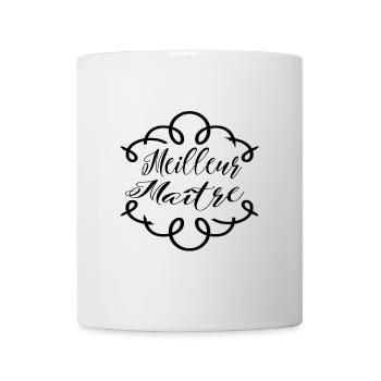 Meilleur Maître - Mug blanc - blanc - Devant