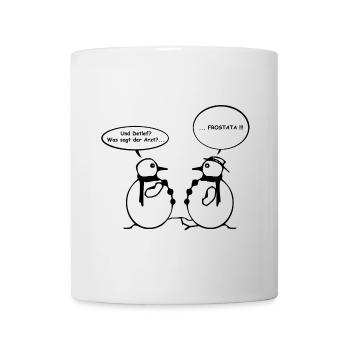 Snowman Joke 03 - Mug - white - Front
