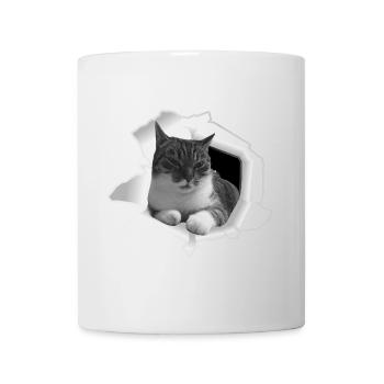 Cute cat from Loch Cat Friend - Mug - white - Front