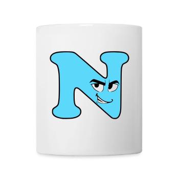 N - Mug - white - Front