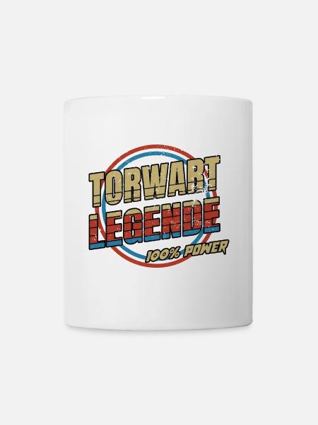 Torwart Legende - Tasse - Weiß