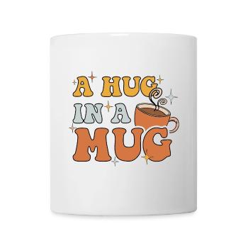 Eine Umarmung in einem Becher - Tasse - Weiß - Vorne