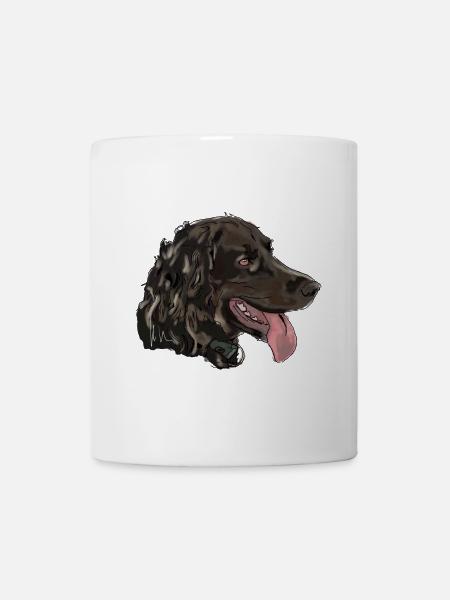 Wachtelhund - Tasse - Weiß