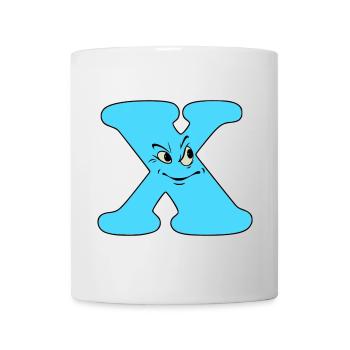 X - Mug - white - Front