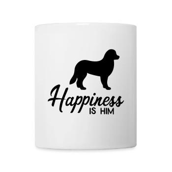Happiness is my dog - Tasse - Weiß - Vorne
