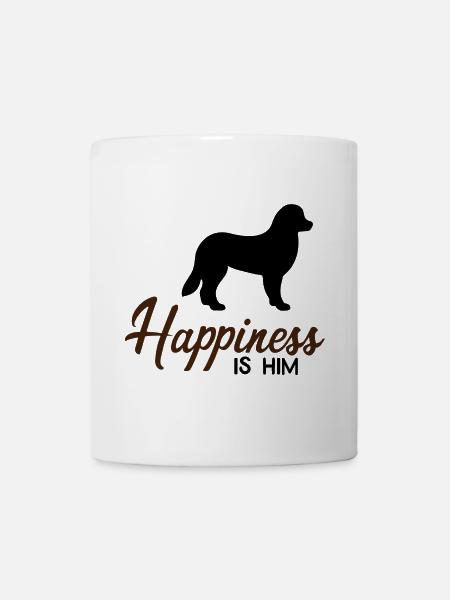 Berner Sennenhund - Tasse - Weiß