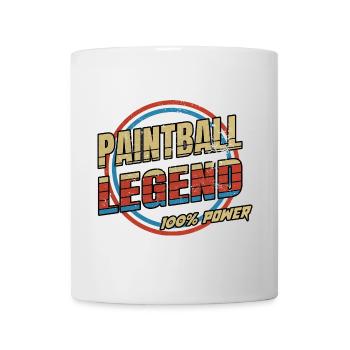 Paintball Legende Sport Design - Tasse - Weiß - Vorne