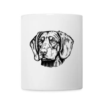 Brandelbracke Portrait - Tasse - Weiß - Vorne