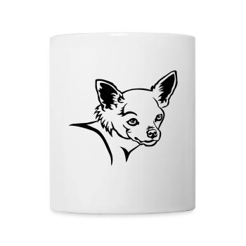 Chihuahua Head - Mug - white - Front