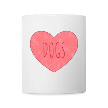 I love all dogs. Dog love * - Mug - white - Front