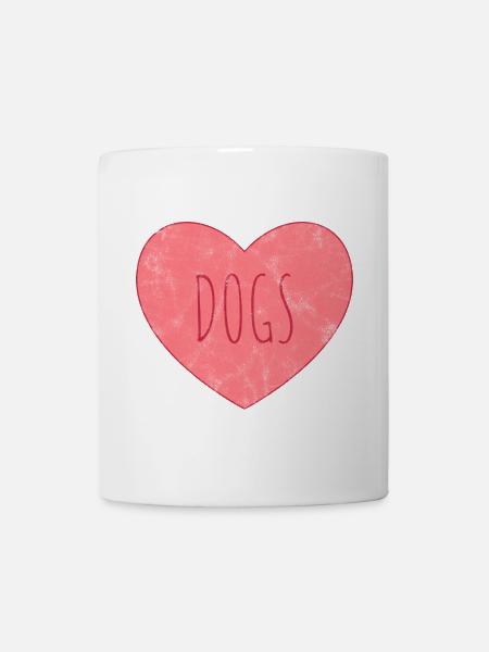 Ich liebe alle Hunde. Hundeliebe * - Tasse - Weiß