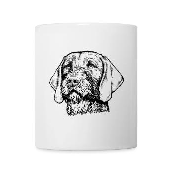 Magyar Viszla Drahthaar 01 s - Tasse - Weiß - Vorne