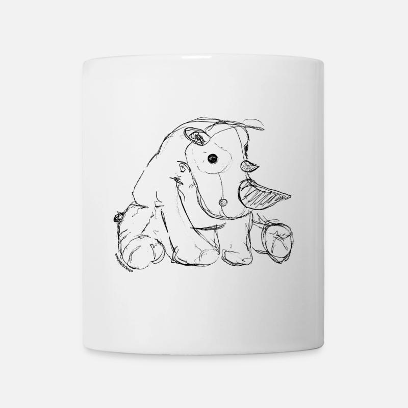 Rhinoceros - Mug - white