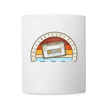 Gratest Hit of 1963, 60. Geburtstag, retro Kasette - Tasse - Weiß - Vorne