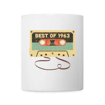 Best of 1963 60th birthday Awesome 60 years old - Mug - white - Front