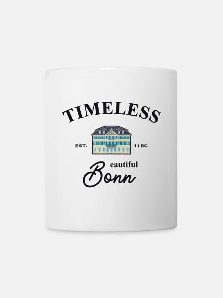 Bonn, Postamt, ehemalige deutsche Bundeshauptstadt - Tasse - Weiß