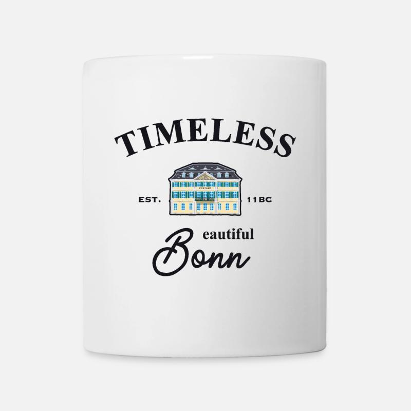 Bonn, Postamt, ehemalige deutsche Bundeshauptstadt - Tasse - Weiß