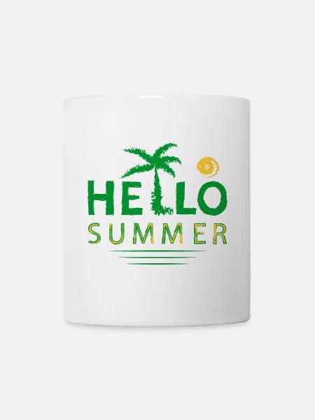 Hello Summer - Mug - white
