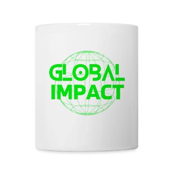 Mutter Natur, Planet Erde, Global impaci - Tasse - Weiß - Vorne