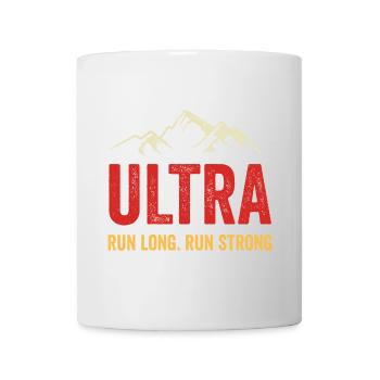 Ultra Running - Courez longtemps. Courez fort. - Mug blanc - blanc - Devant