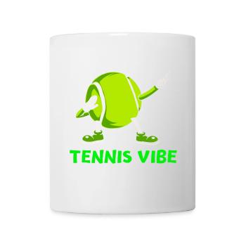tennis, balle de tennis, fan de tennis - Mug blanc - blanc - Devant