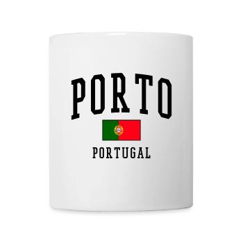 Porto Portugal Flag – City Design - Mug - white - Front