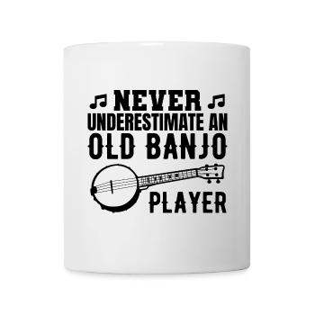 Banjo Grandpa - Mug - white - Front