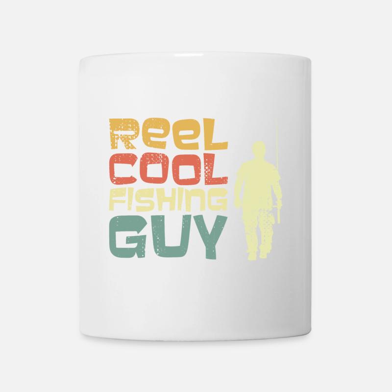 Cooler Angler - Tasse - Weiß