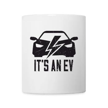It's An EV Supercharge - für Elektro Auto Fans - Tasse - Weiß - Vorne